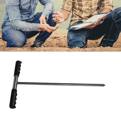 Soil Sample Probes with T Handle Adjustable Sharp Tip Stainless Steel
