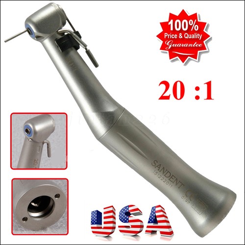 NSK MAX SG20 Dental 20:1 Reduction Implant Contra Angle Surgical Handpiece Push