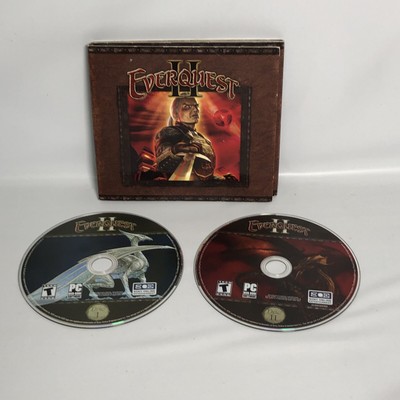 EverQuest II 2 (PC CD-ROM, 2004) 2-disc Game In Trifold Case - Tested