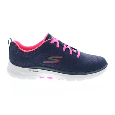 Skechers Go Walk 6 Adora 124524 Женские синие парусиновые кроссовки для ходьбы 9