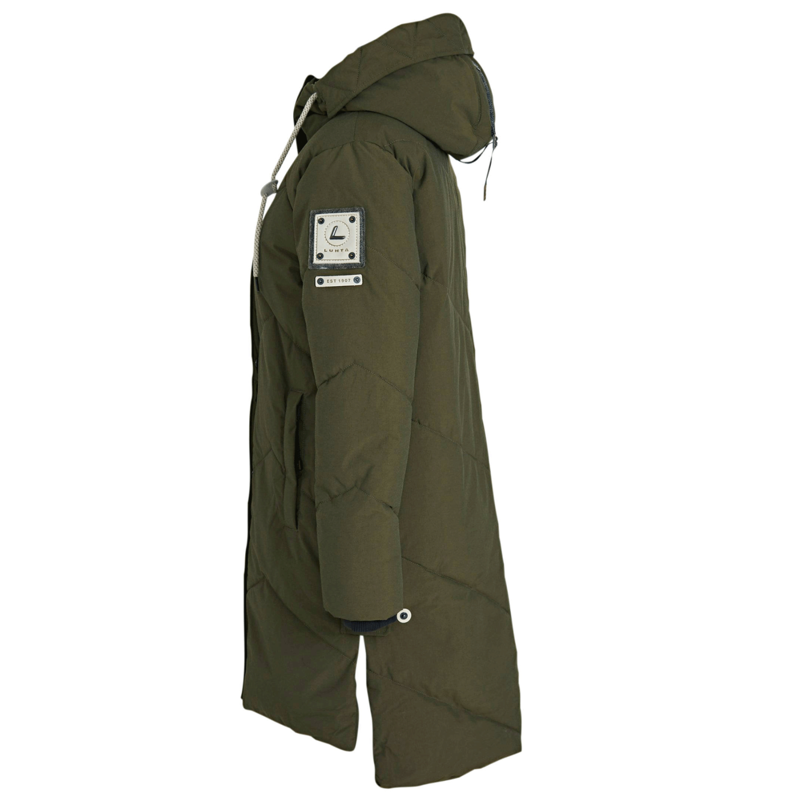 Luhta Hirsilahti Damen Olivgrün Outdoorjacke Parka Winterjacke Neu OVP