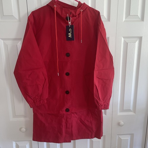 その他 TEN SHT JKT W RED L The Wjacket Windbreaker Crimson Red Size L(12-14) | eBay
