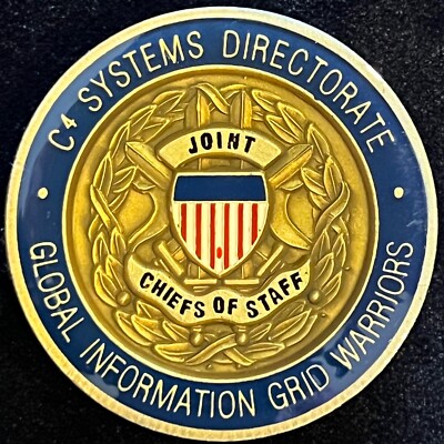 C4 Systems Directorate J6 Joint Staff Challenge Coin