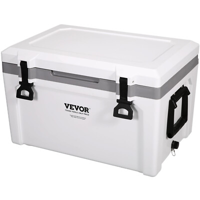 VEVOR Hard Cooler Insulated Portable Cooler 25/33/45/52/65 QT Capacity Ice Chest