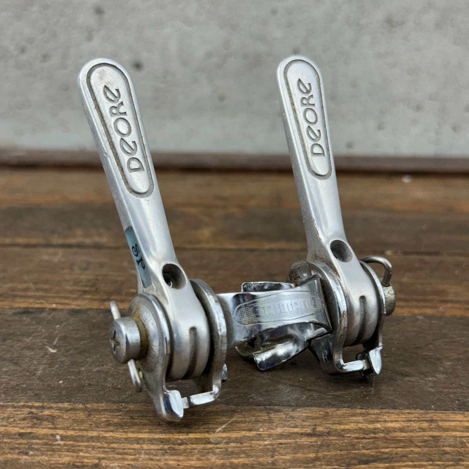 Sale中　美品　シマノ Deoortio 166MH-2 Vintage Shimano Deore SP Shifters Friction Down Tube 28.6