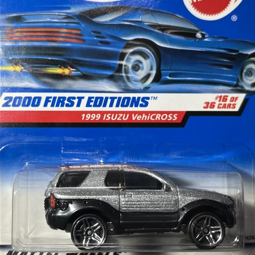 2000 100% hotwheels 霊柩車 2000 HotWheels '99 Isuzu VehiCross 16/36 1st Editions #076 +