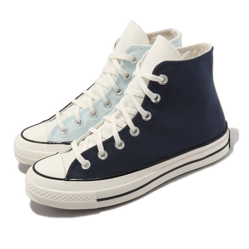 

Converse Chuck 70 High Navy Blue White Мужская повседневная обувь унисекс для образа жизни A04969C, Синий, Chuck 70 Hi