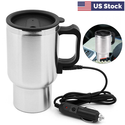 Kettle Car Water Heater For Hotwater Tea Coffee Making 12v U6k2