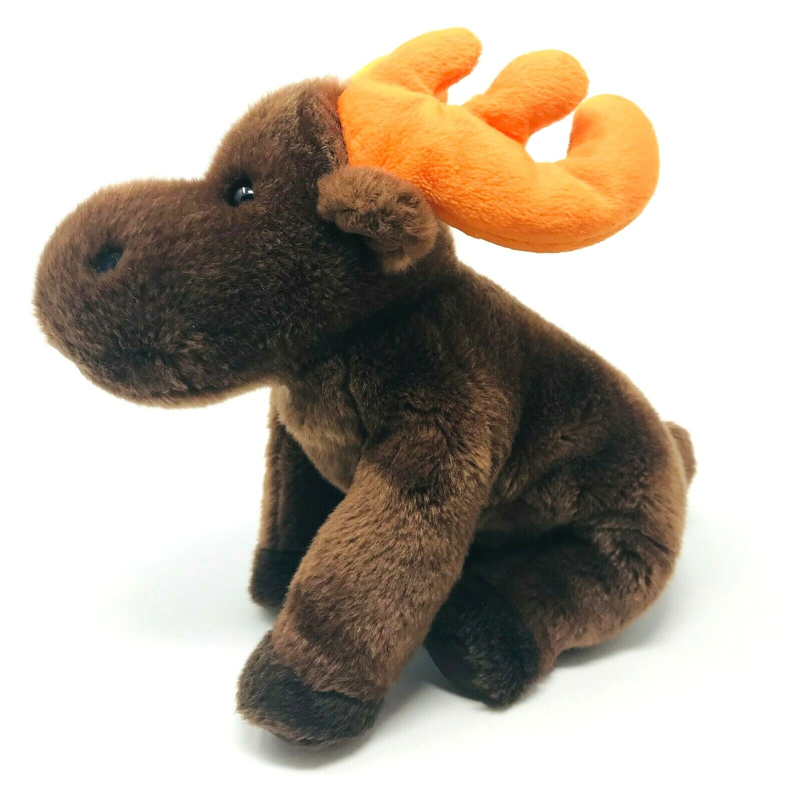 Ty Beanie Buddies Chocolate the Moose Plush Stuffed Animal Brown 12