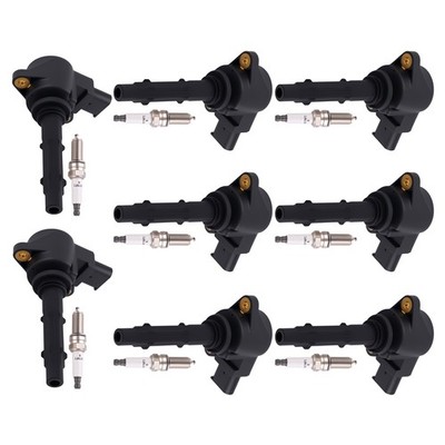 8x Ignition Coil Spark Plug Set for Mercedes G550 GL550 S550 V8 2007-2015 UF535