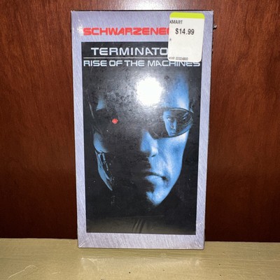 Terminator 3: Rise of the Machines (NEW SEALED VHS 2003) Arnold Schwarzenegger