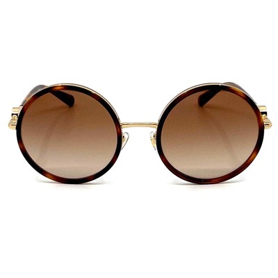 Pre-owned Versace Sunglasses Mod.2229 1002/13, Authentic In Brown