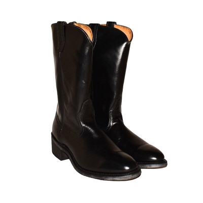 GOODYEAR NEW $250 Wellington Black Leather Oil Chemigum Proof Boot Size 9.5 D