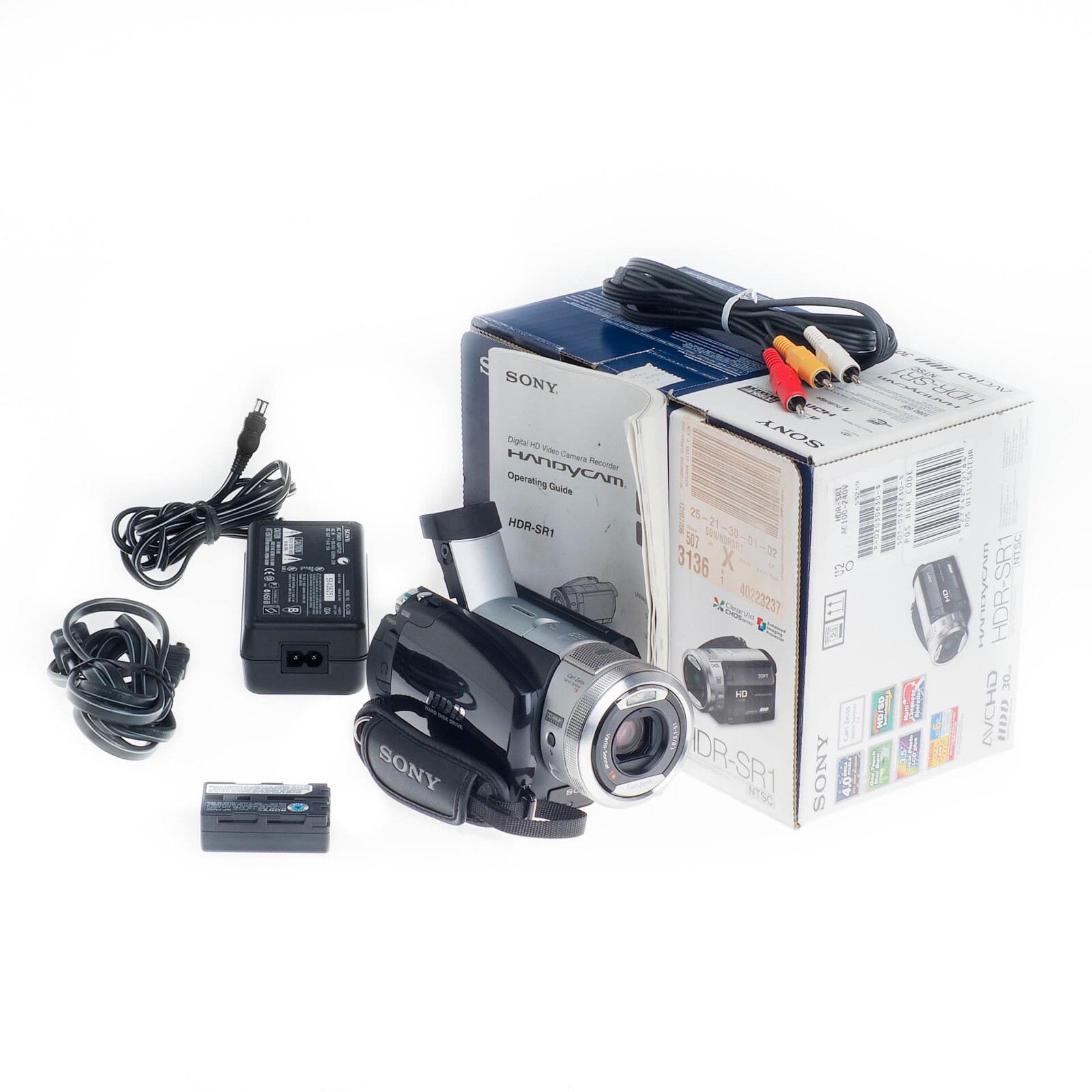 Sony Handycam HDR-SR1 30GB Hard Drive High Definition Video Sony Handycam HDR-SR1 30GB Hard Drive High Definition Video