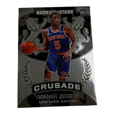2020-21 Panini Chronicles Immanuel Quickley Crusade Rookie Card RC #539 Knicks