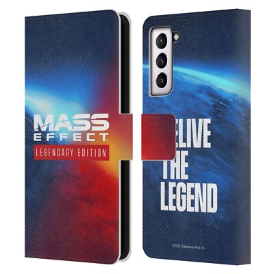 EA BIOWARE MASS EFFECT LEGENDARY GRAPHICS LEATHER BOOK CASE FOR SAMSUNG PHONE 4