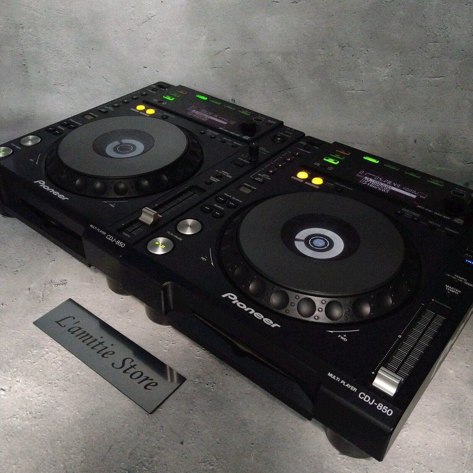 Pair 2x Pioneer CDJ-850 Professional DJ Player Digital Pair 2x Pioneer CDJ-850 Professional DJ Player Digital