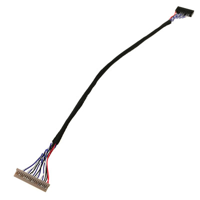 20pin 1 Channel 8-bit LVDS Cable LCD Controller Video Wire P2 DF14 20P 1CH S8