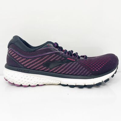 Brooks Womens Ghost 12 1203051B063 Фиолетовые кроссовки для бега Размер 6,5 B