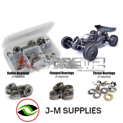 RCScrewZ Metal Shielded Bearing Kit sch027b for Schumacher Cougar KR #K139/K140