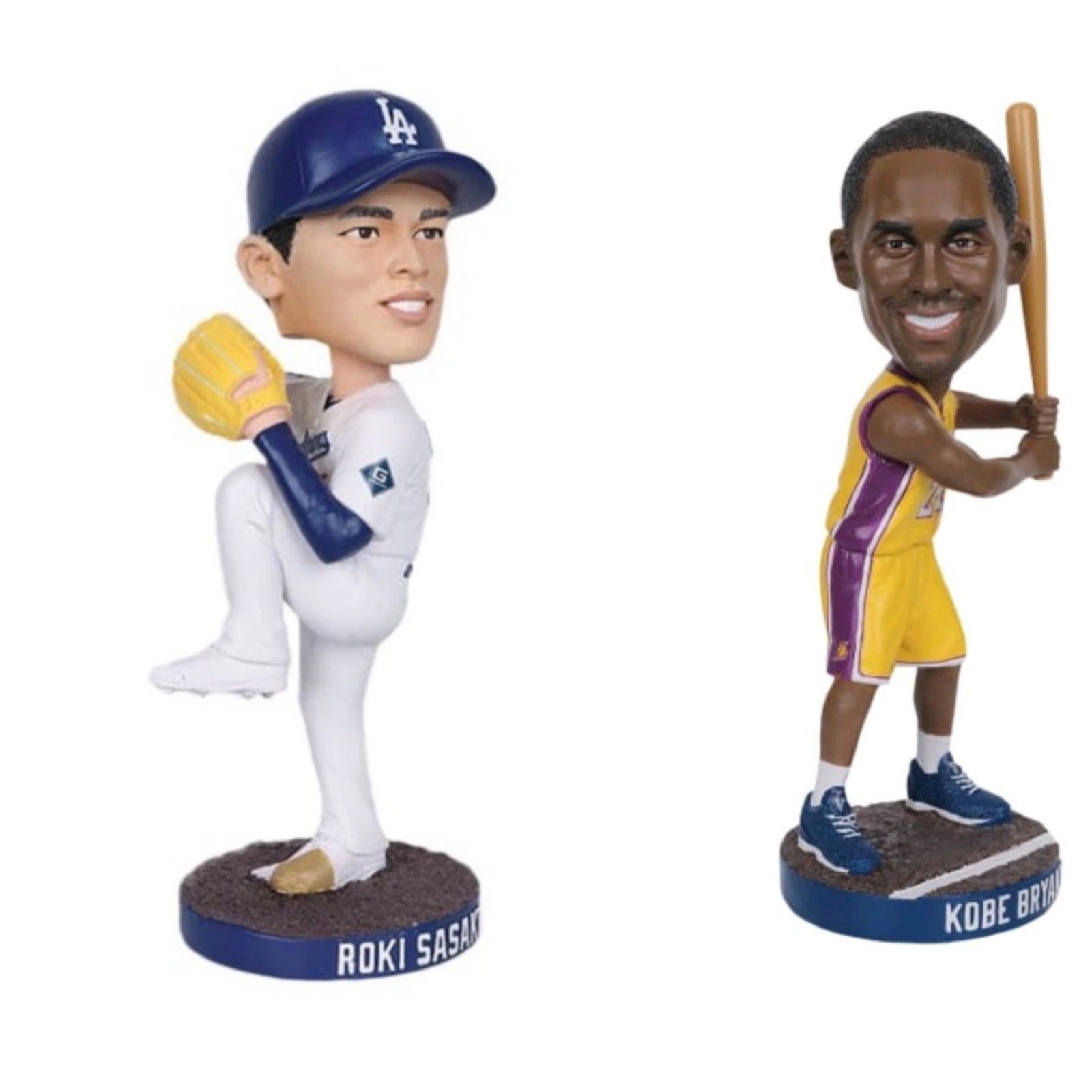 Kobe Bryant + Roki Sasaki 2025 Dodgers Bobblehead SGA | eBay
