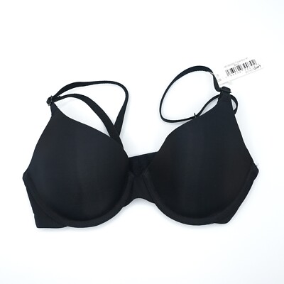 Women's Classic T-Shirt Bra Sz 32B Black Underwire Amazon Essentials NWT