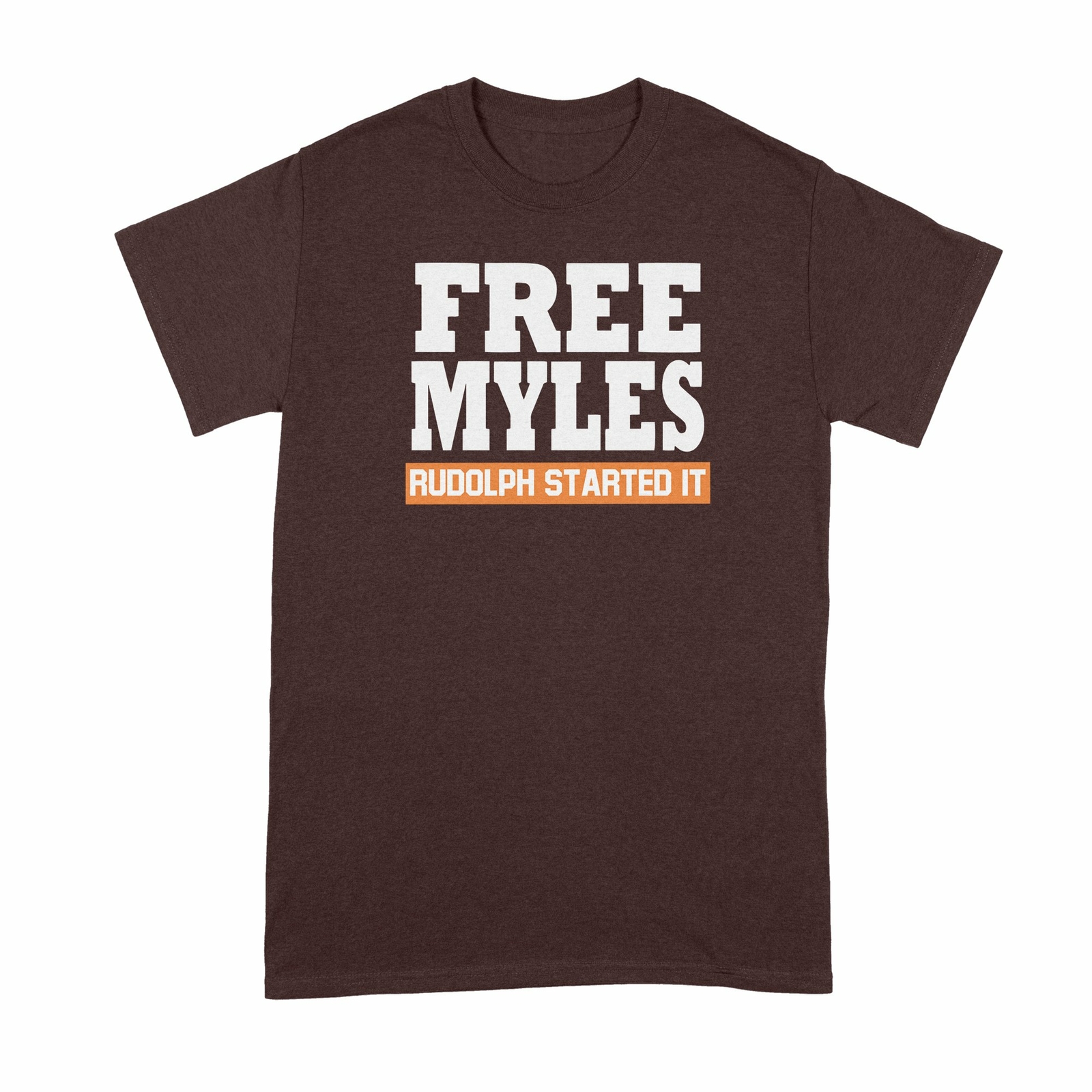 Free Myles Rudolph Started It T-Shirt Free Myles Rudolph Started It T-Shirt