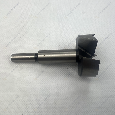 1-3/4" Steel Forstner Drill Bit for Wood - 3/8" Round Shank - T429B