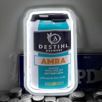 Destihl Brewery Amra Beer Neon Sign Light Home Corridor Art Wall Decor 12''x7'' H4
