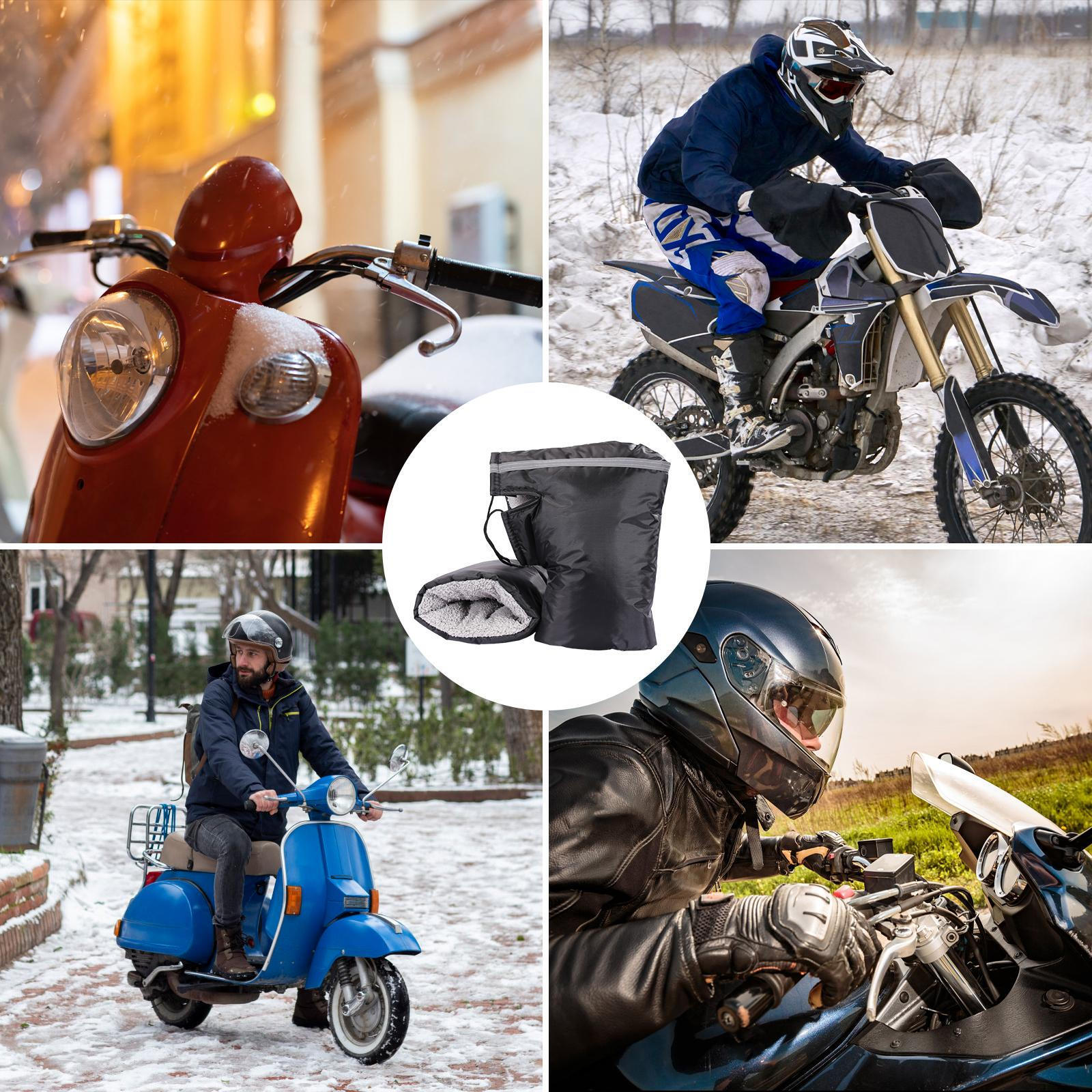 Handlebar Gloves Winter Motorcycle Scooter Bike Gloves Hand Muffs