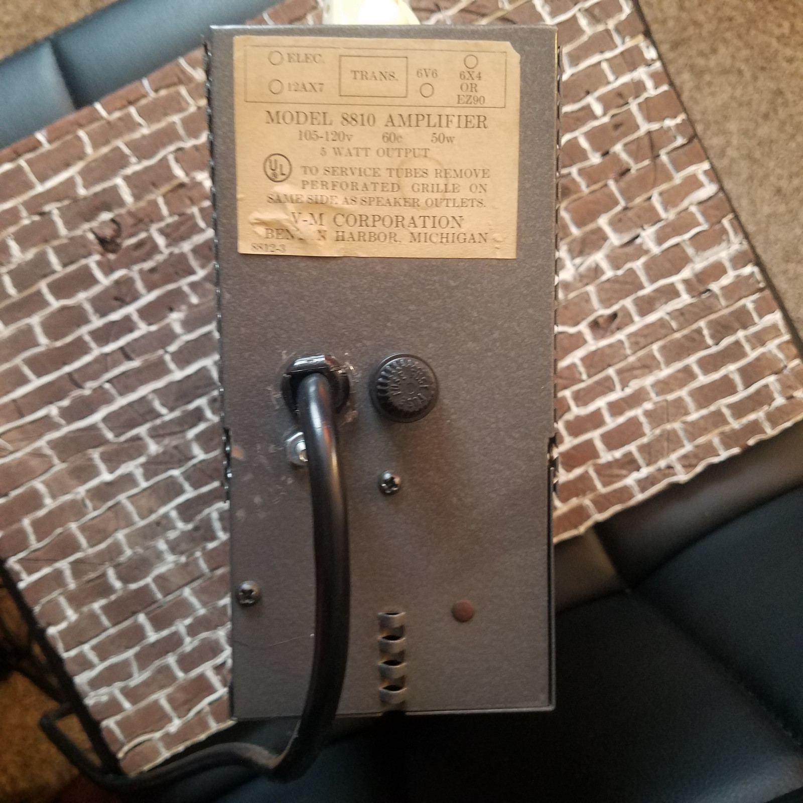 Voice of Music 8810 Rebuilt Tube Amplifier