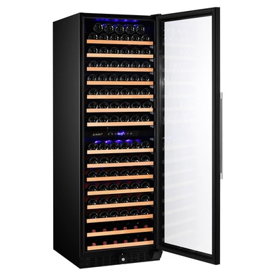 Smith & Hanks RW428DRG 166-Bottle Dual Zone Wine Cooler