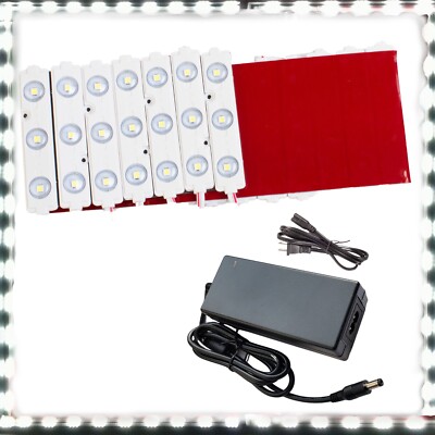 24v Storefront LED light 20ft 40ft Brightest + open box power supply discounted