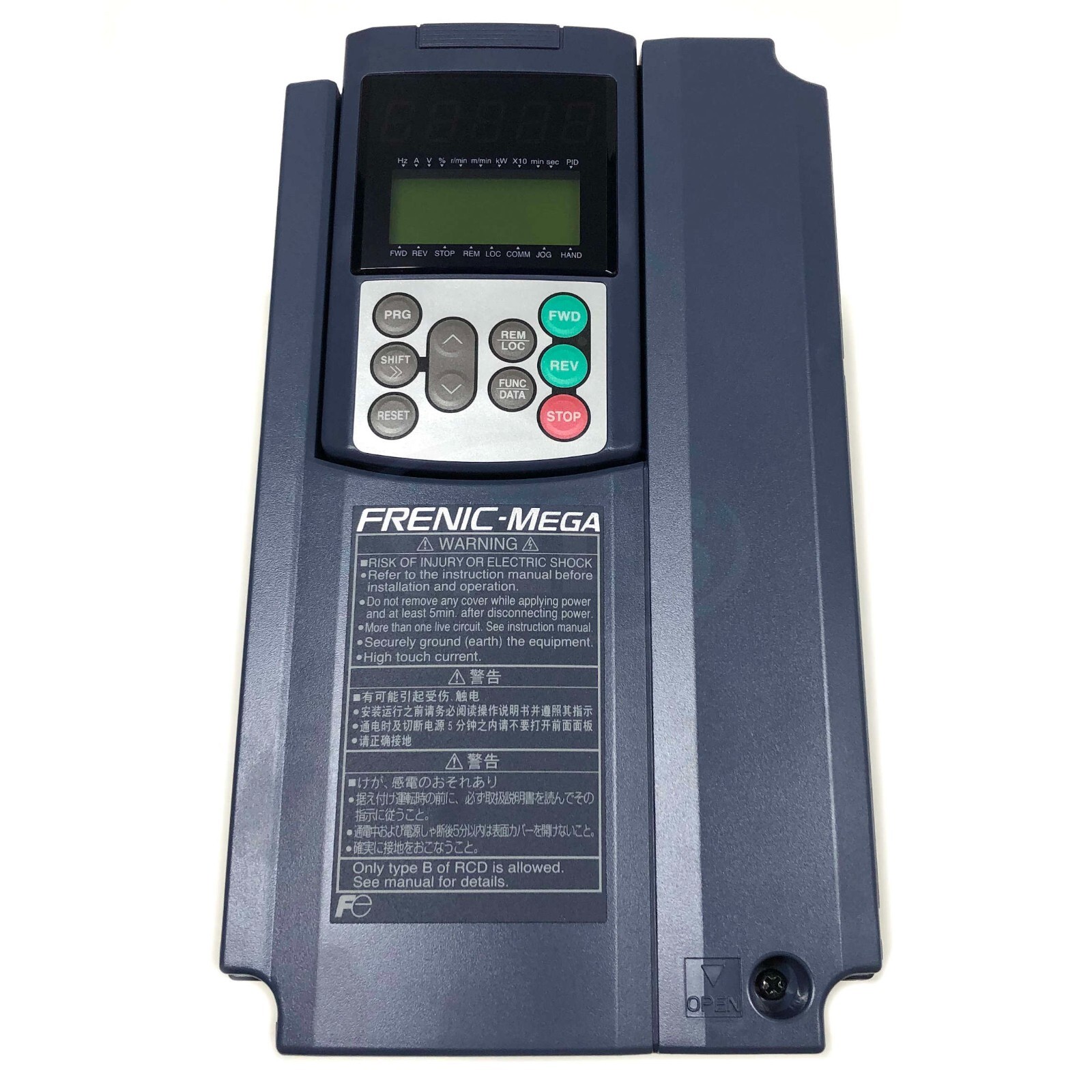 富士5 FRN005G1S-4U Fuji FRENIC-MEGA 5HP Inverter/Variable Frequency