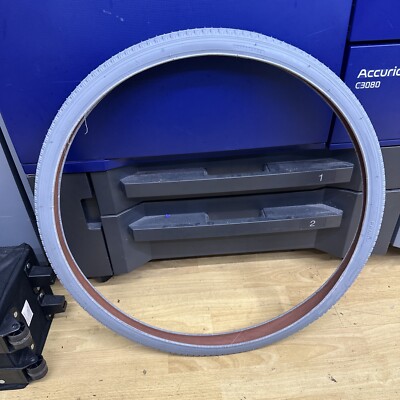 Primo Gray 24x1-3/8 Wheelchair Street Tire # C-63G