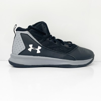 

Баскетбольные кроссовки Under Armour Boys BPS Jet 1274068-001, черные, размер 2Y, Черный, BPS Jet