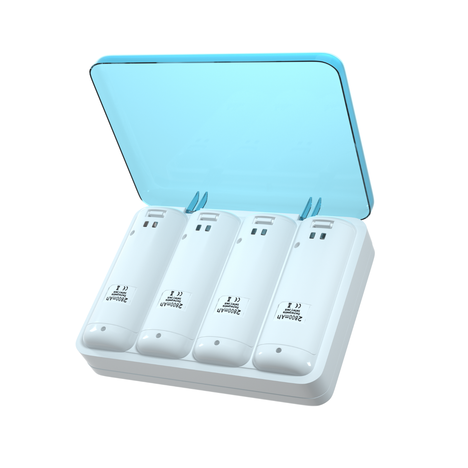 Replacement battery & Charger Station For Nintendo Wii/ Wii U Remote Controller