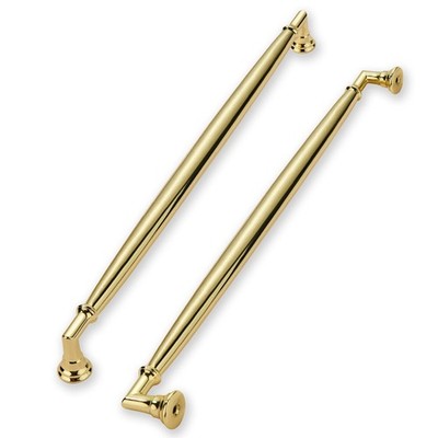 khtumeware 5 Pack 12 Inch305mm Polished Brass Cabinet Pulls He...