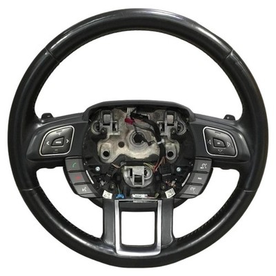 2013 Land Rover Evoque Steering Wheel Black Leather Heated Cruise Paddle OEM