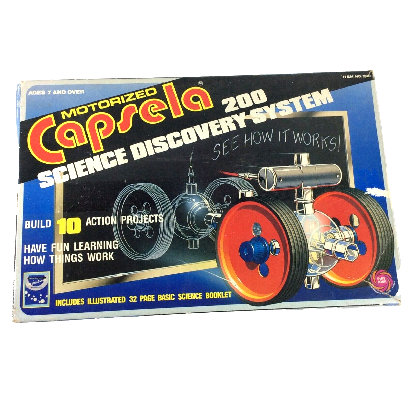 Used Capsela 200 Motorized Science Discovery System