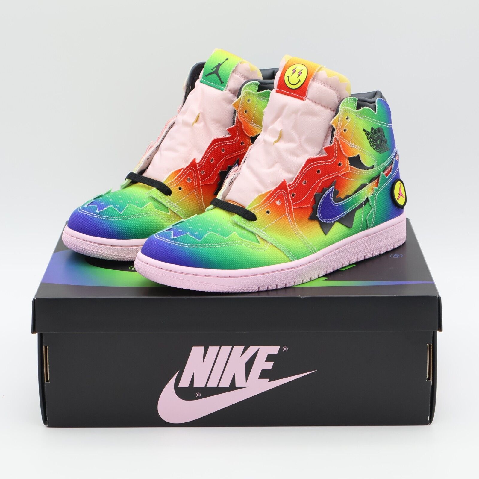 DC3481-900 Nike Air Jordan 1 Retro OG High J Balvin Raibow DC3481-900 Nike Air Jordan 1 Retro OG High J Balvin Raibow