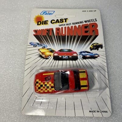 Faie Swift Runner 1:64 Diecast Corvette Red New