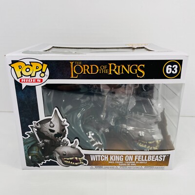 Funko Pop! RIDES The Lord of The Rings Witch King on Fellbeast #63