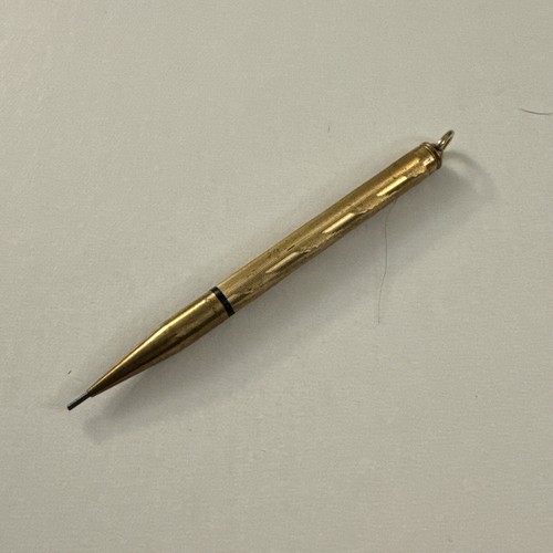 Vintage Mini Gold Colored Mechanical Pencil OO | eBay