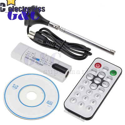 DVB-T2 Receiver Digital USB TV Stick HDTV Receiver With Aerial Remote Control