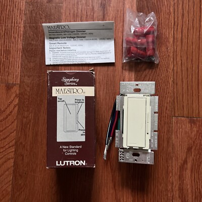 Lutron Maestro MA-R-AL Smart Dimmer Switch