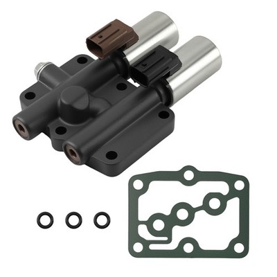 Transmission Dual Linear Shift Solenoid & Gasket Set for Honda Accord 1998-2007