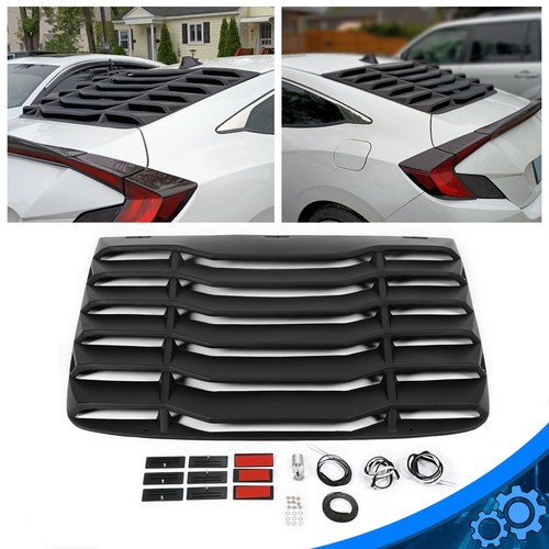 Для Honda Civic 2DR 2016-2020 Жалюзи на заднее стекло Солнцезащитный козырек на лобовое стекло