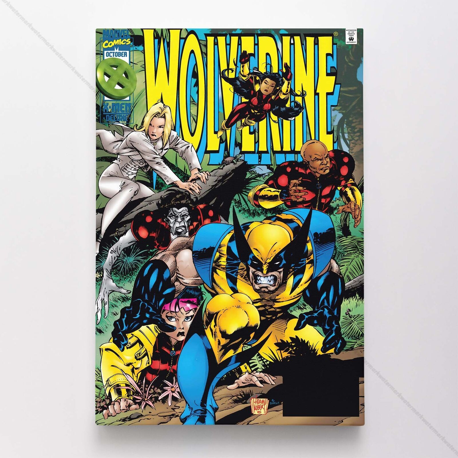 Wolverine Poster Canvas Vol 2 #94 X-Men Superhero Marvel Comic Book Art Print