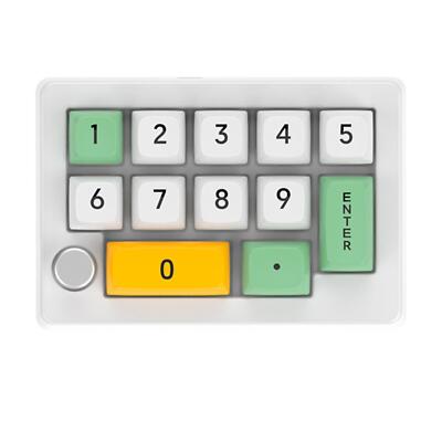 Programming Macro Pad Keypad Medias One Handed Mechanical Gaming Keyboard
